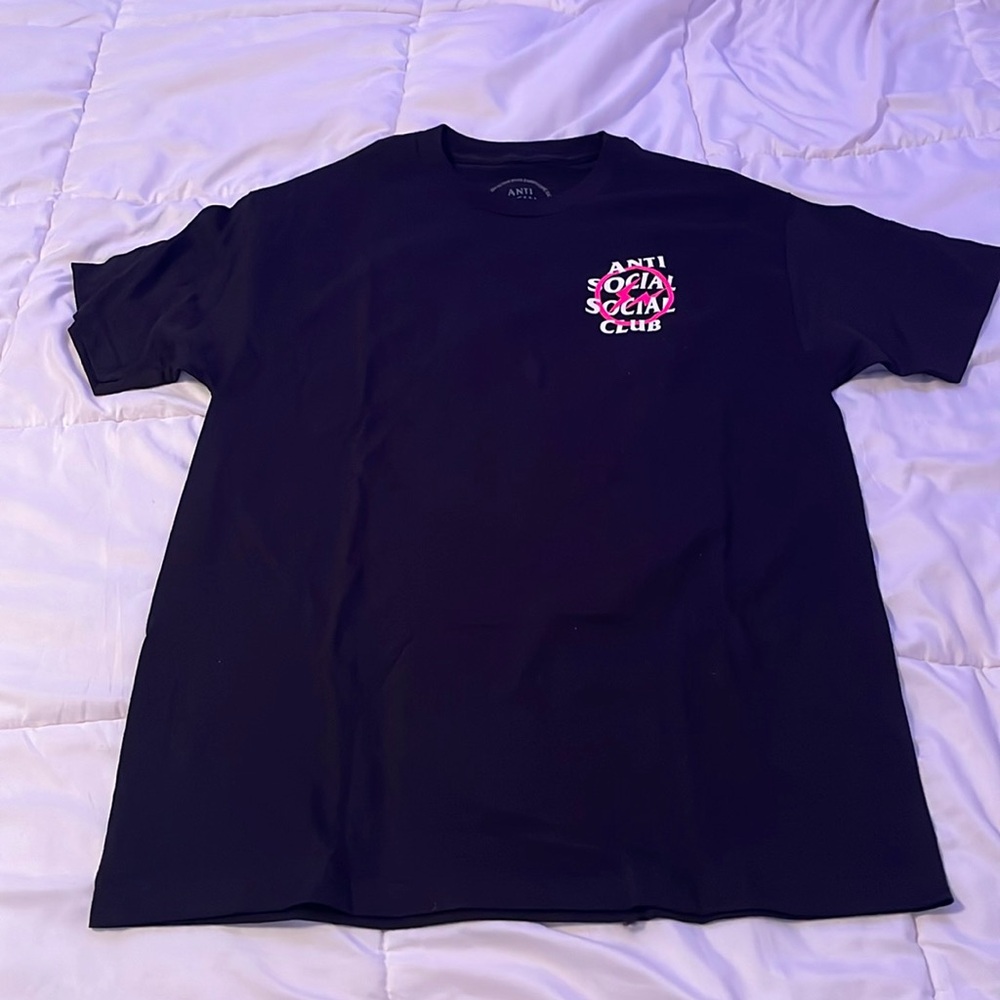 Anit Social Social Club T-shirt Pink/Black